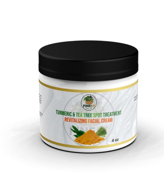 Turmeric & Tea Tree Spot Treatment Revitalizing Facial Cream