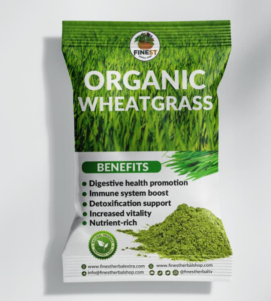 Finest Herbal Shop Organic Wheatgrass