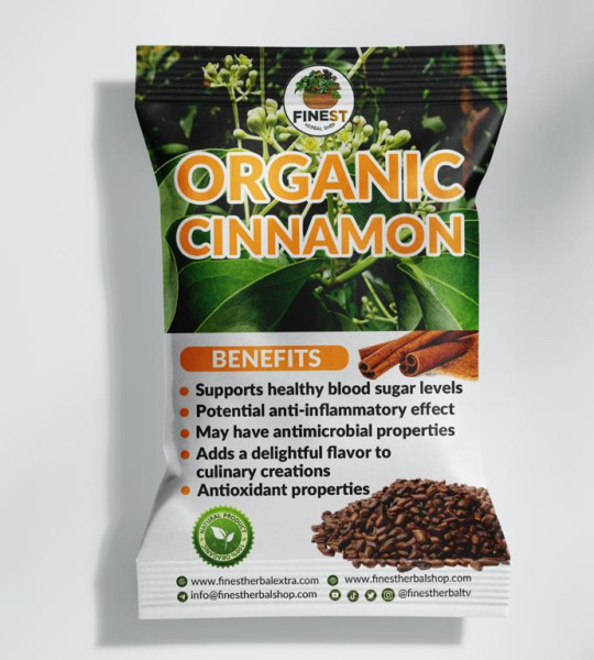 Finest Herbal Shop Organic Cinnamon herb