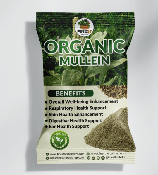 finest herbal shop Organic Mullein