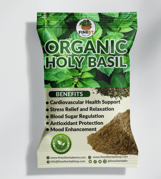 finest herbal shop Organic Holy Basil