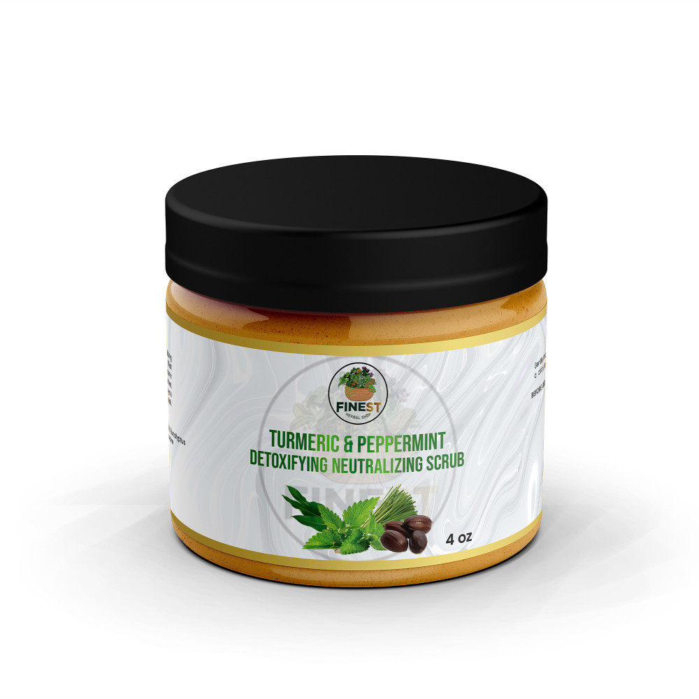 Turmeric & Peppermint Detoxifying Neutralizing Scrub