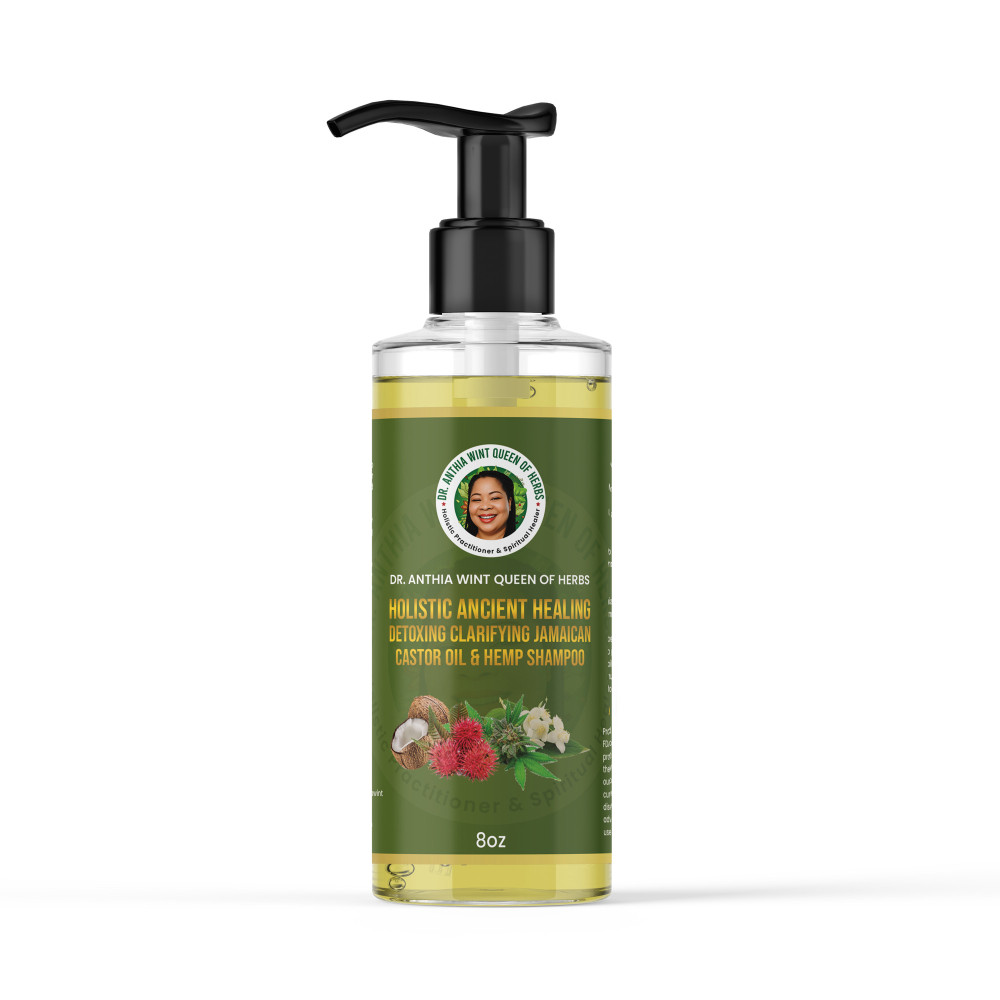 Detoxing Clarifying Jamaican Castor Oil & Hemp Shampoo