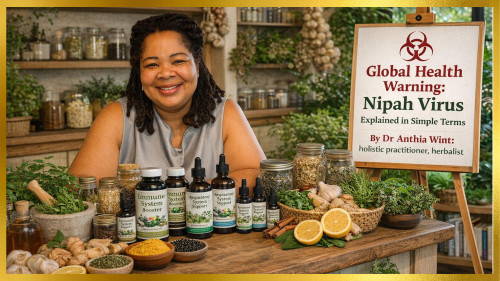 Global Health Warning: Nipah Virus Explained in Simple Terms By Dr Anthia Wint: holistic practitioner, herbalist,