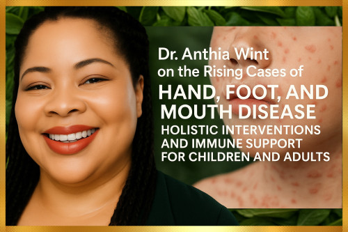 “Dr. Anthia Wint on the Rising Cases of Hand, Foot, and Mouth Disease (HFMD): Holistic Interventions and Immune Support for Children and Adults”