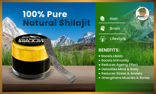 100% Pure Natural Shilajit -Nature’s Supercharged Adaptogen