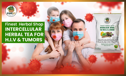 100% All Natural Intercellular Botanical Tea for HIV and Tumors