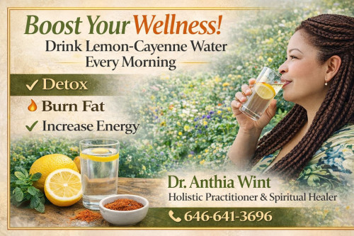 Boost Your Wellness! Drink Lemon-Cayenne Water Every Morning