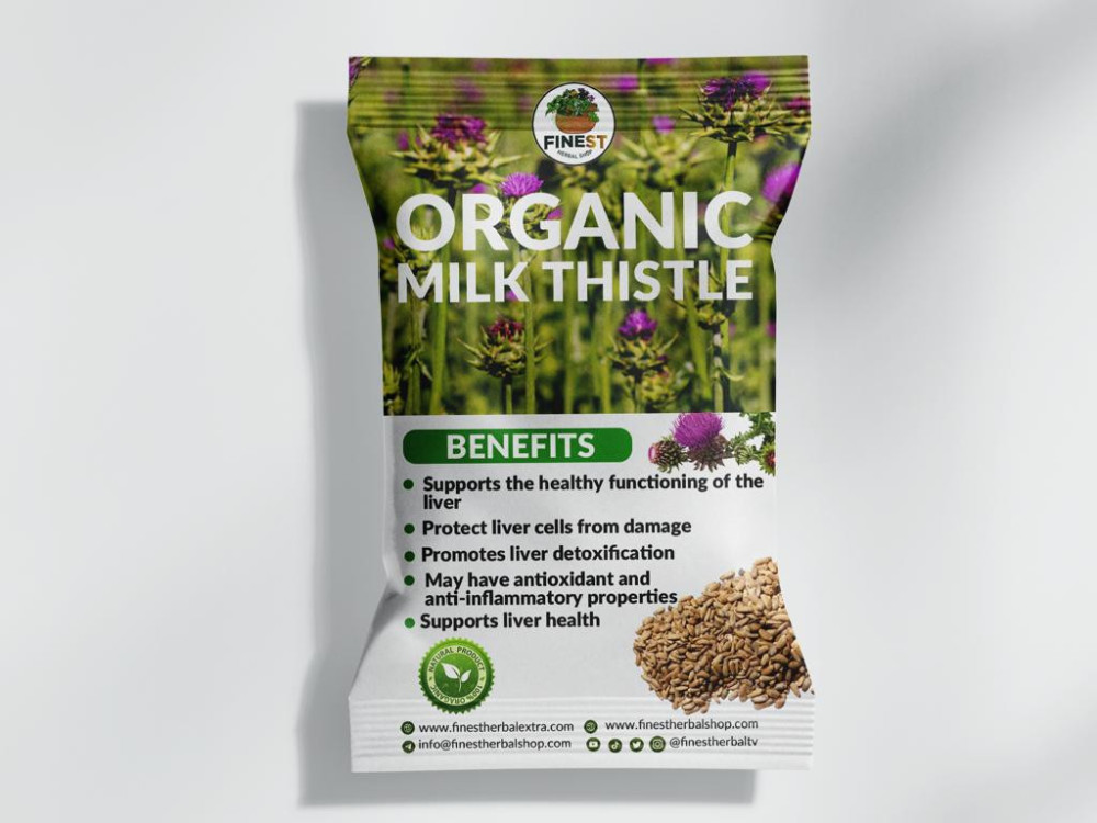 Finest Herbal Shop Organic Milk Thistle