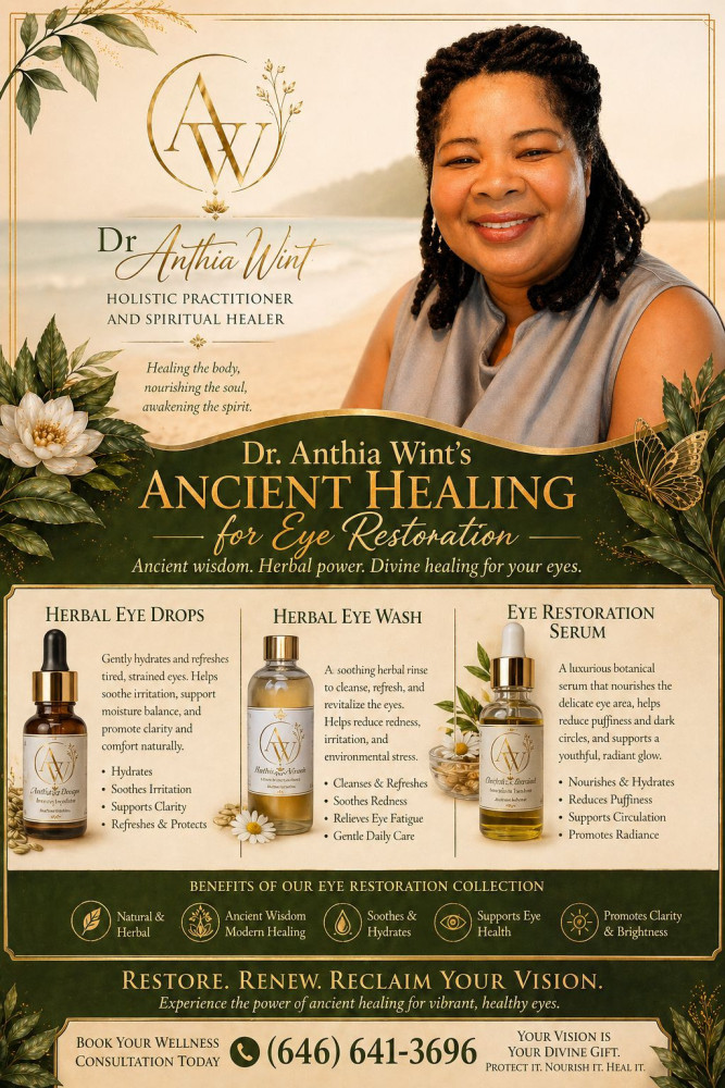 Dr. Anthia Wint’s Ancient Healing for Eye Restoration