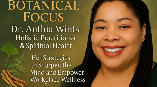 “Botanical Focus: Dr. Anthia Wint’s Herbal Strategies to Sharpen the Mind and Empower Workplace Wellness”
