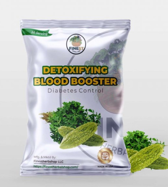 Diabetes Control Detoxifying Blood Booster