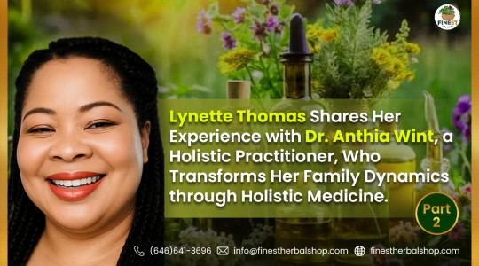 The Holistic Shift: Lynette Thomas Reveals How Dr. Anthia Wint Rebalanced Her Entire Family” Part (2)