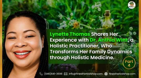 “Motherhood Reimagined: Lynette Thomas Finds Hope in Holistic Healing with Dr. Anthia Wint” Part (4)
