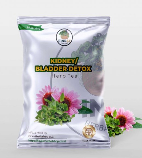 Kidney/ Bladder Detox herb tea made with all Natural organic Herbs