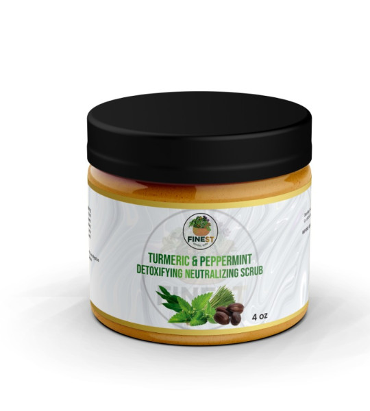 Turmeric & Peppermint Detoxifying Neutralizing Scrub