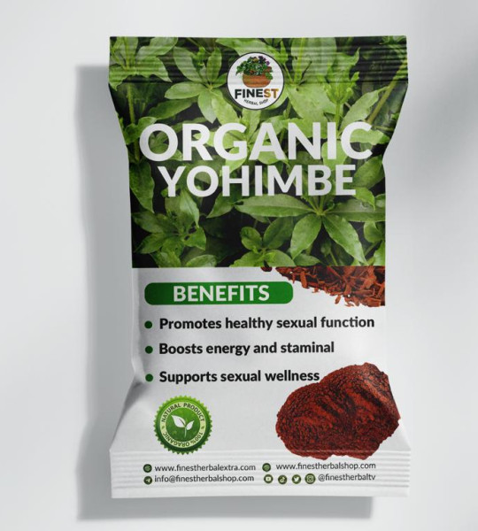 Finest Herbal Shop Organic Yohimbe Herb