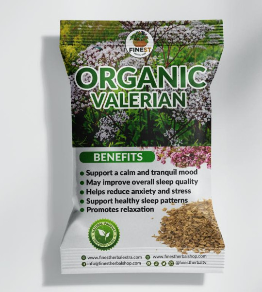 Finest Herbal Shop Organic Valerian