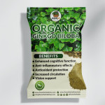 organic Ginkgo biloba