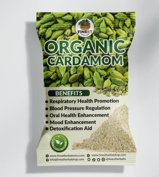 finest herbal shop Organic Cardamom